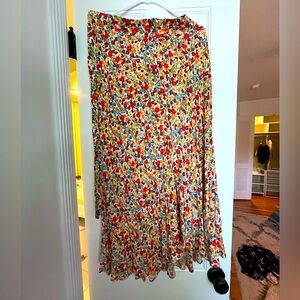 Tahari floral skirt